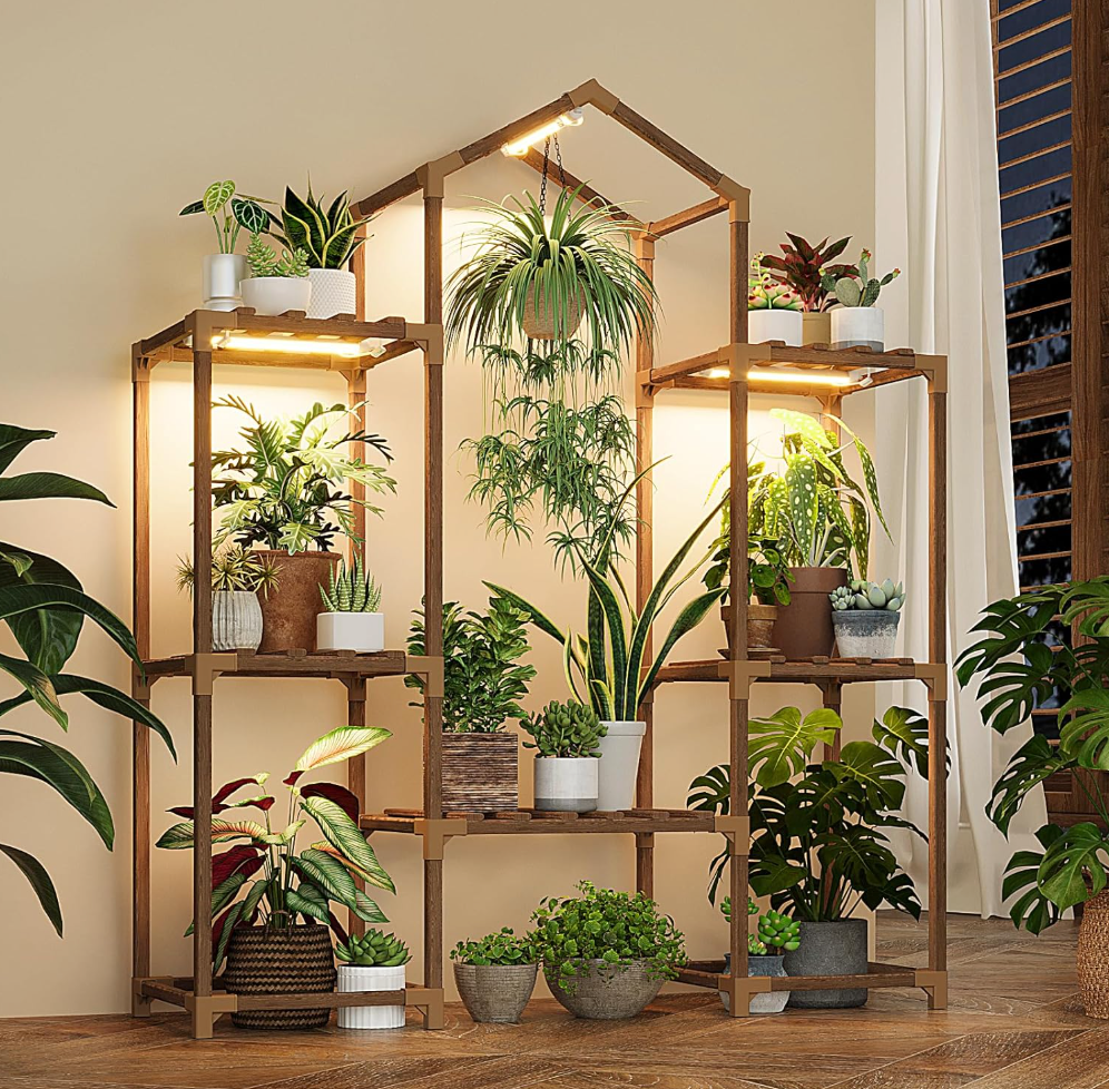 indoor plant tower stand The Verde Haven Tower
