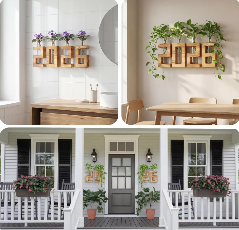 The Solstice Geometry Wall Vases — Set of Four