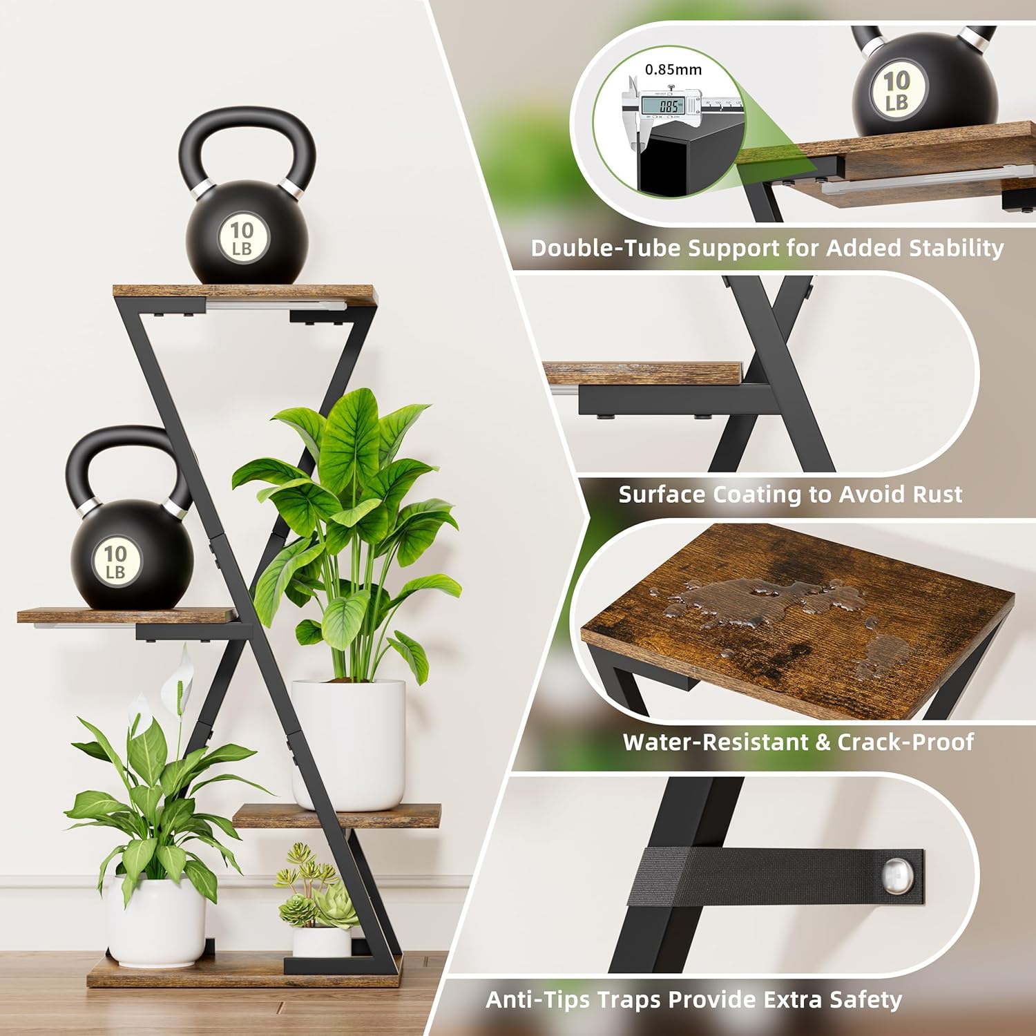 TriLume Z-Frame – Leafy Ladder