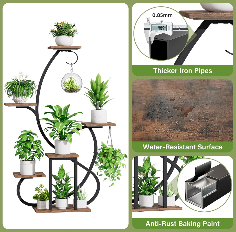 spiral plant stands indoor The Aurelia Spiral Stand – Leafy Ladder