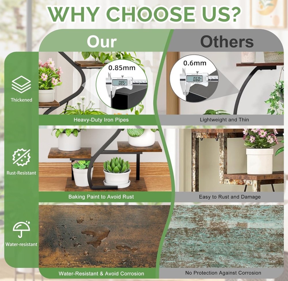 The Seraphina Curve Stand