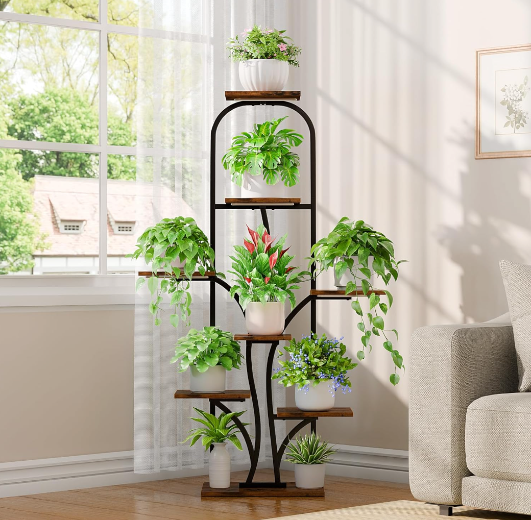 plant rack stand The Arbor Glow Stand – Leafy Ladder