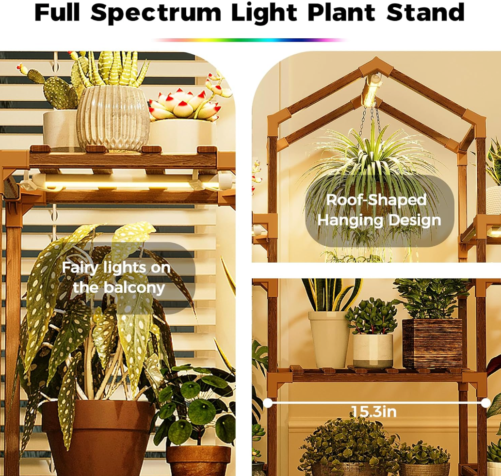 indoor plant tower stand The Verde Haven Tower