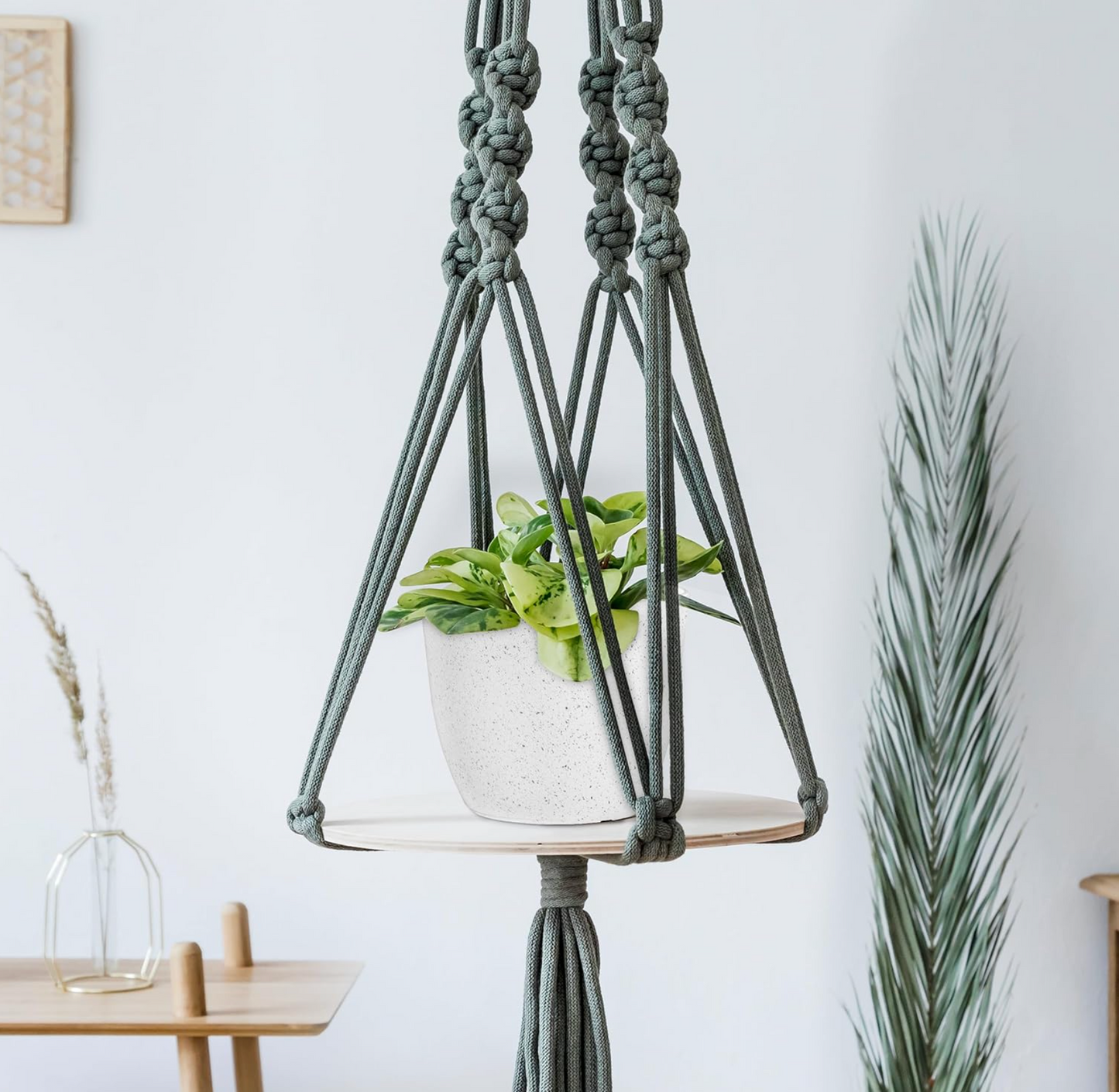 5-Piece Planter Set with Drainage