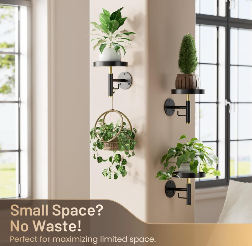 The Lumen Loft Wall Shelf Set