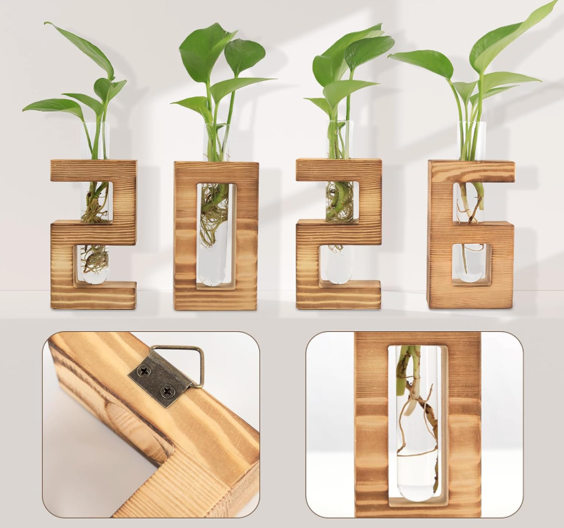 The Solstice Geometry Wall Vases — Set of Four