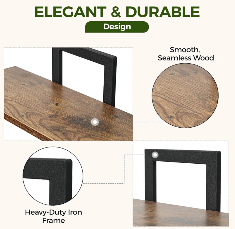 The Canopy Tier Wall Shelf Set