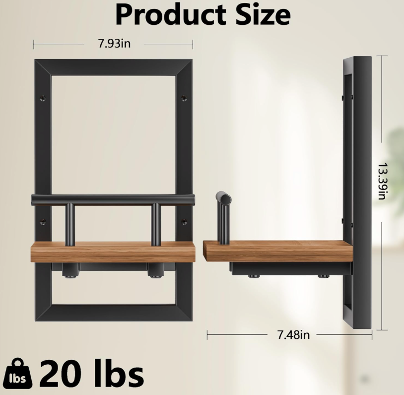 The Framework Perch Wall Planters — Set of Two