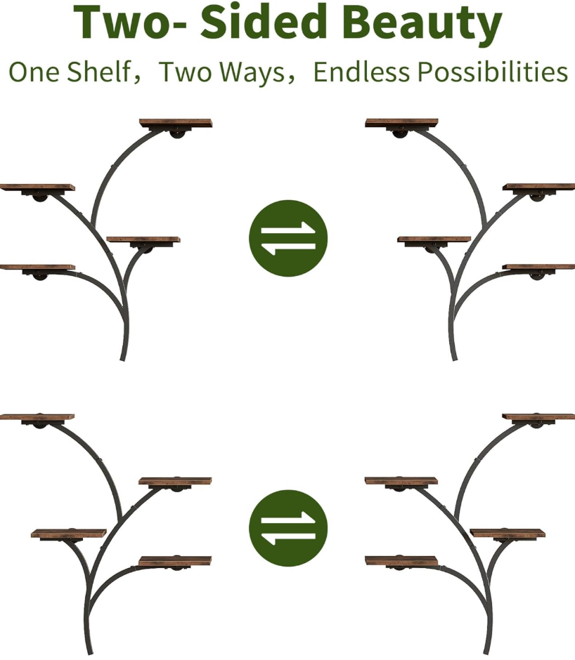 The Willow Branch Wall Shelf Set