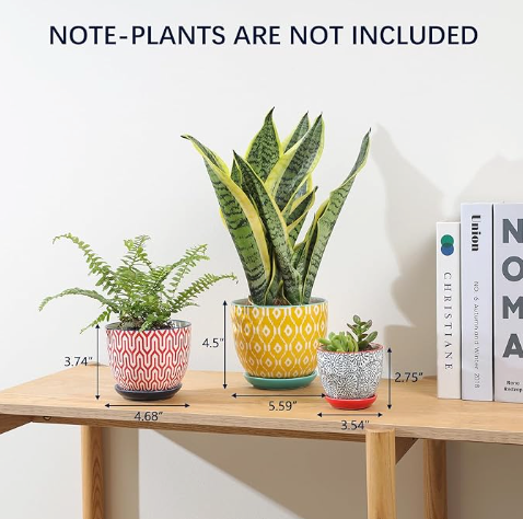 The Jubilee Mosaic Planter Trio