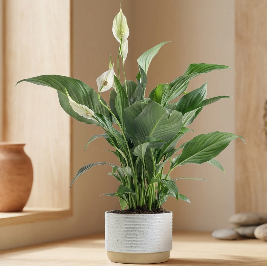 The Serene Whisper Peace Lily