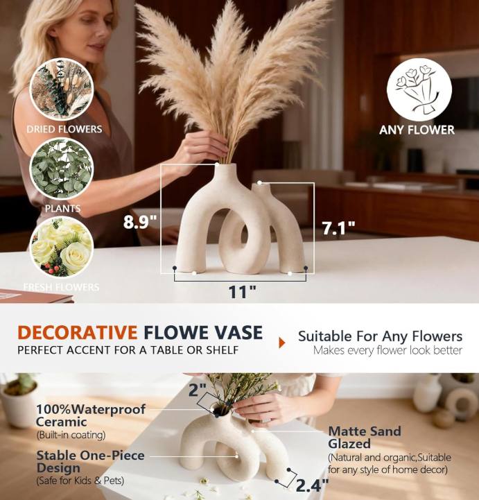 The Solstice Form Vase Duo