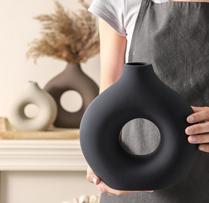 The Eclipse Trio Sculptural Vase Set