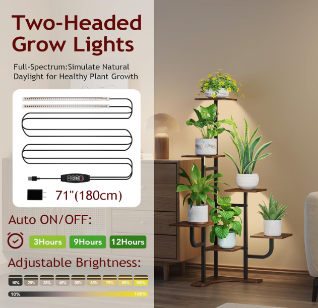 The Evergreen Haven Stand – Leafy Ladder The Evergreen Haven Stand – Leafy Ladder