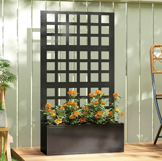 The Meridian Vertical Trellis Planter
